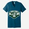 Unisex Jersey Short Sleeve V Neck Tee Thumbnail