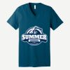 Unisex Jersey Short Sleeve V Neck Tee Thumbnail
