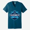 Unisex Jersey Short Sleeve V Neck Tee Thumbnail