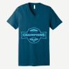 Unisex Jersey Short Sleeve V Neck Tee Thumbnail