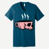 Unisex Jersey Short Sleeve V Neck Tee Thumbnail