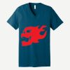 Unisex Jersey Short Sleeve V Neck Tee Thumbnail