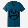 Unisex Jersey Short Sleeve V Neck Tee Thumbnail