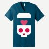 Unisex Jersey Short Sleeve V Neck Tee Thumbnail
