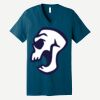 Unisex Jersey Short Sleeve V Neck Tee Thumbnail