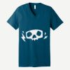 Unisex Jersey Short Sleeve V Neck Tee Thumbnail