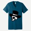 Unisex Jersey Short Sleeve V Neck Tee Thumbnail