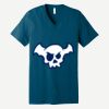 Unisex Jersey Short Sleeve V Neck Tee Thumbnail