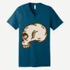 Unisex Jersey Short Sleeve V Neck Tee Thumbnail