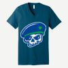 Unisex Jersey Short Sleeve V Neck Tee Thumbnail