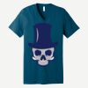 Unisex Jersey Short Sleeve V Neck Tee Thumbnail