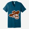 Unisex Jersey Short Sleeve V Neck Tee Thumbnail
