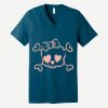 Unisex Jersey Short Sleeve V Neck Tee Thumbnail