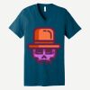 Unisex Jersey Short Sleeve V Neck Tee Thumbnail