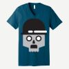 Unisex Jersey Short Sleeve V Neck Tee Thumbnail