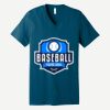Unisex Jersey Short Sleeve V Neck Tee Thumbnail