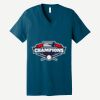 Unisex Jersey Short Sleeve V Neck Tee Thumbnail