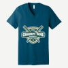 Unisex Jersey Short Sleeve V Neck Tee Thumbnail