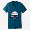 Unisex Jersey Short Sleeve V Neck Tee Thumbnail