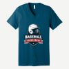 Unisex Jersey Short Sleeve V Neck Tee Thumbnail