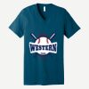 Unisex Jersey Short Sleeve V Neck Tee Thumbnail