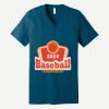 Unisex Jersey Short Sleeve V Neck Tee Thumbnail