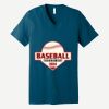 Unisex Jersey Short Sleeve V Neck Tee Thumbnail