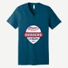 Unisex Jersey Short Sleeve V Neck Tee Thumbnail