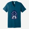 Unisex Jersey Short Sleeve V Neck Tee Thumbnail