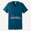 Unisex Jersey Short Sleeve V Neck Tee Thumbnail