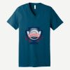 Unisex Jersey Short Sleeve V Neck Tee Thumbnail