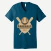 Unisex Jersey Short Sleeve V Neck Tee Thumbnail