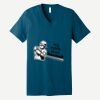 Unisex Jersey Short Sleeve V Neck Tee Thumbnail