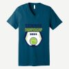 Unisex Jersey Short Sleeve V Neck Tee Thumbnail