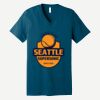 Unisex Jersey Short Sleeve V Neck Tee Thumbnail