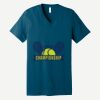 Unisex Jersey Short Sleeve V Neck Tee Thumbnail