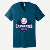 Unisex Jersey Short Sleeve V Neck Tee Thumbnail