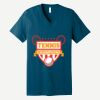 Unisex Jersey Short Sleeve V Neck Tee Thumbnail