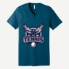 Unisex Jersey Short Sleeve V Neck Tee Thumbnail