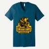 Unisex Jersey Short Sleeve V Neck Tee Thumbnail