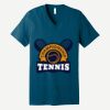 Unisex Jersey Short Sleeve V Neck Tee Thumbnail