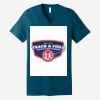 Unisex Jersey Short Sleeve V Neck Tee Thumbnail