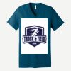 Unisex Jersey Short Sleeve V Neck Tee Thumbnail
