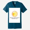 Unisex Jersey Short Sleeve V Neck Tee Thumbnail