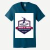 Unisex Jersey Short Sleeve V Neck Tee Thumbnail