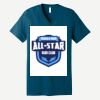 Unisex Jersey Short Sleeve V Neck Tee Thumbnail