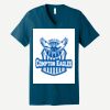 Unisex Jersey Short Sleeve V Neck Tee Thumbnail
