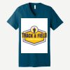 Unisex Jersey Short Sleeve V Neck Tee Thumbnail