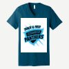 Unisex Jersey Short Sleeve V Neck Tee Thumbnail