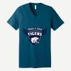 Unisex Jersey Short Sleeve V Neck Tee Thumbnail